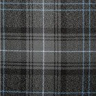 Highland Granite Blue 16oz Tartan Fabric By The Metre